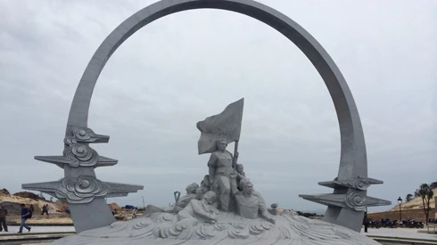 Khu tưởng niệm chiến sỹ Gạc Ma đã cơ bản hoàn thành