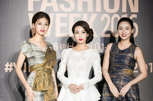 Hoa hậu Mỹ Linh "đọ sắc" với chị em Á hậu Thanh Tú - Trà My