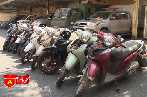 Thủ đoạn tinh vi của ổ nhóm trộm cắp xe máy Honda SH 