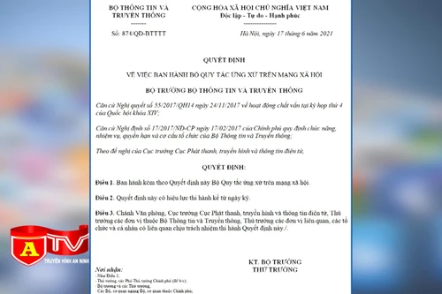 Xây dựng chuẩn mực đạo đức về hành vi ứng xử trên mạng xã hội