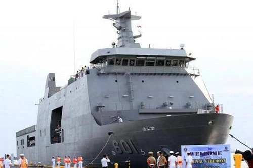 Indonesia hạ thủy chiếc tàu vận tải chiến lược thứ 2 cho Philippines