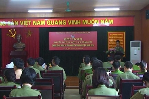 Tuổi trẻ CATP tổng kết chiến dịch mùa hè thanh niên tình nguyện 2014