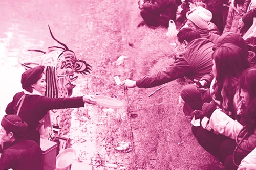 Hạn chế quan họ xin tiền tại hội Lim