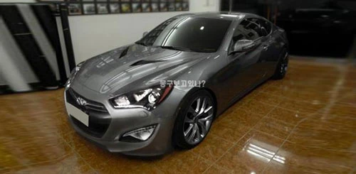 Hyundai lộ hình ảnh mẫu Genesis 2013