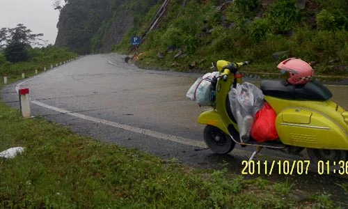 Một mình xuyên Việt trong 47h bằng Vespa cổ (Phần 1)