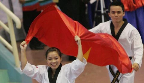 Đoàn thể thao Việt Nam đã có 4 huy chương vàng
