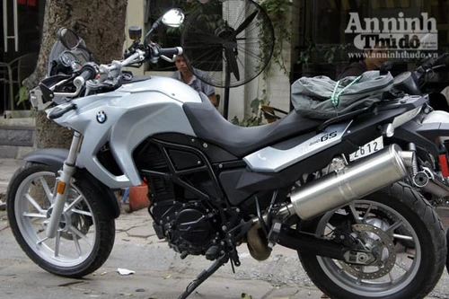 Ngắm F650GS- xế địa hình hạng sang của BMW tại Hà Nội