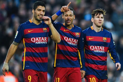 Messi, Neymar và Suarez phá kỷ lục ghi bàn cho Barcelona