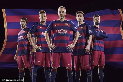 Barcelona chính thức ký hợp đồng "khủng" về tài trợ trang phục với Nike