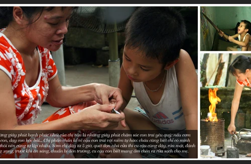 Các bà mẹ khuyết tật kể chuyện nuôi con một mình