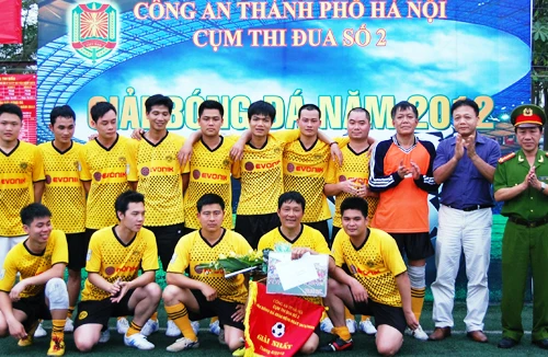 Đội PC52 giành ngôi vô địch 