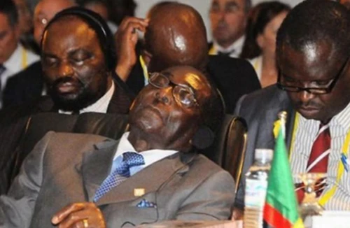 Tổng thống Zimbabwe có thể mất chức vì ngủ gật