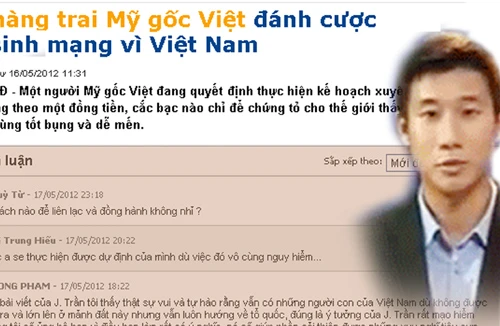 Đánh cược sinh mạng vì Việt Nam
