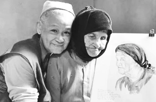 Tấm lòng của người họa sỹ già 