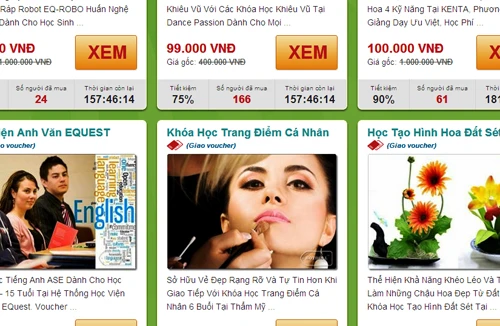 Tù mù “chợ giáo dục” online