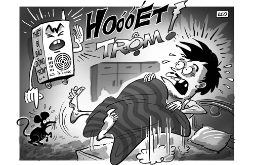 Khốn khổ với thiết bị chống trộm 