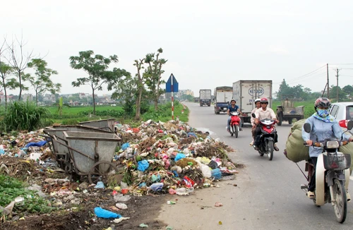 Ngập ngụa trong rác vì dự án “rùa” 