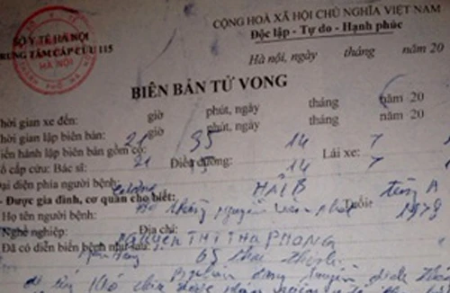 Gia đình nạn nhân “tố” phòng khám tẩu tán chứng cứ