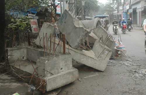 Thi công không an toàn 