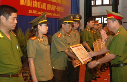 45 năm Ngày truyền thống lực lượng xây dựng phong trào bảo vệ ANTQ 