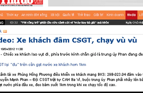 Đâm xe vào CSGT, phải xử tội giết người? 