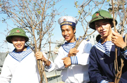 Đón tết ở Trường Sa