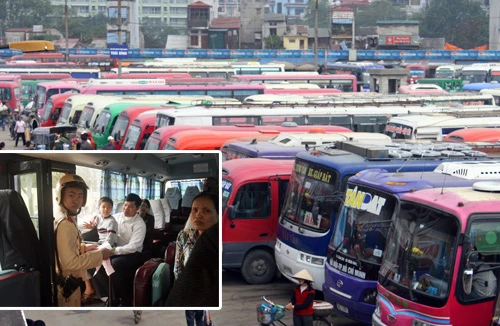 Siết chặt hoạt động xe khách