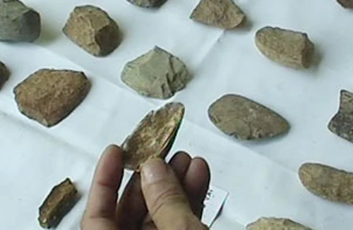 Phát hiện dấu tích người tiền sử 