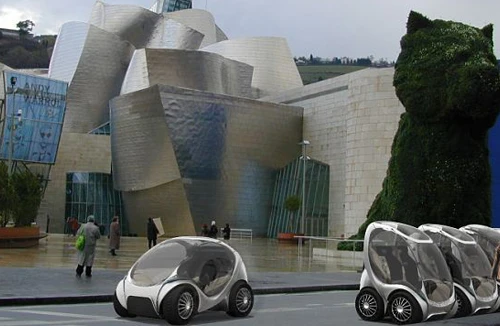 Xe ô tô có khả năng gập gọn 