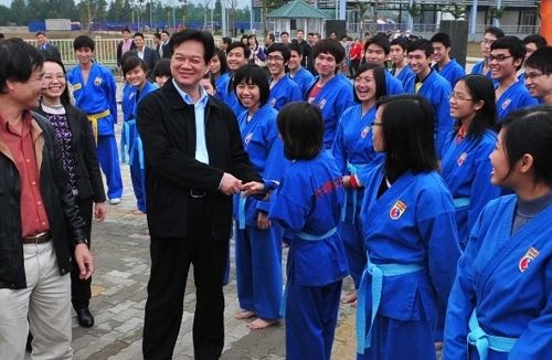 Thủ tướng khảo sát khu công nghệ trọng điểm Thủ đô