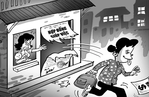 Người giúp việc lắm chiêu trò 