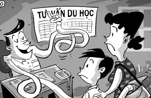 Trung tâm tư vấn du học: Bát quái trận đồ 
