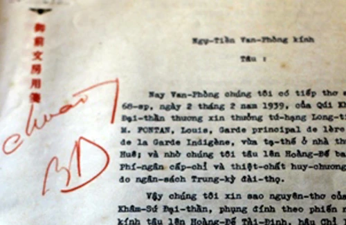 Châu bản triều Nguyễn khẳng định chủ quyền biển đảo