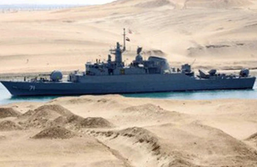 Tàu chiến Iran tới Syria