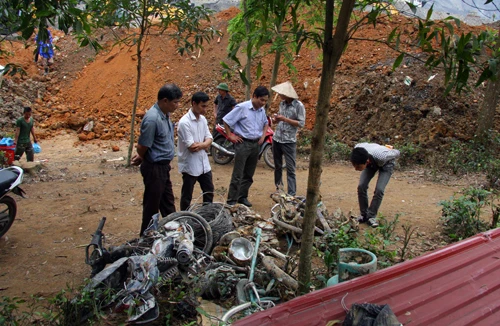 Vụ sạt lở bãi thải mỏ than Phấn Mễ: Mới chỉ tìm thấy tài sản của nạn nhân