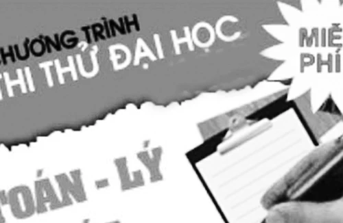 Loạn… thi thử đại học