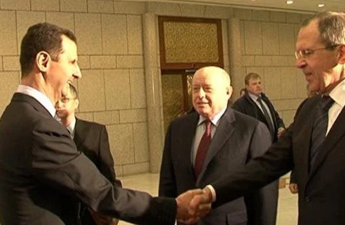 Ngoại trưởng Nga đến Syria