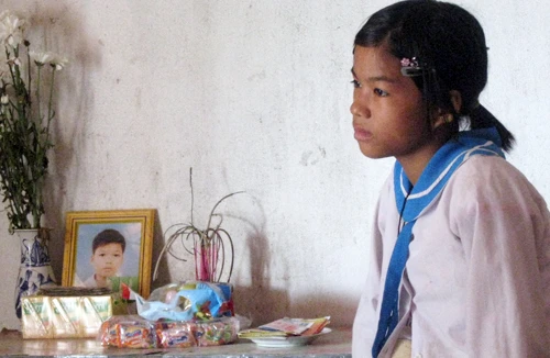 Thêm nỗi đau của cô bé bị bố tra tấn dã man 