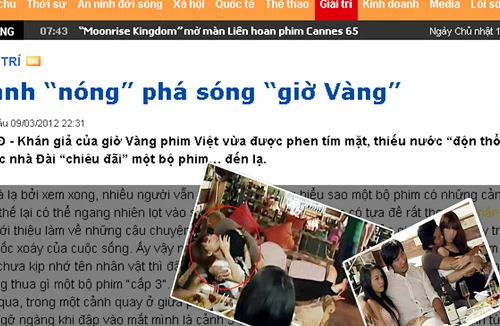 Từ cảnh sex trên truyền hình đến bà lão bị cắt cổ