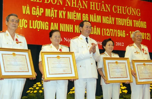 Lực lượng An ninh Nhân dân 66 năm phát triển không ngừng 