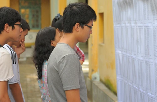 Phấp phỏng ngóng điểm vào lớp 10