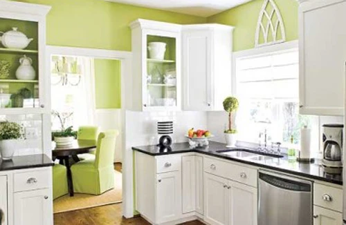 Các bức tường nên sơn trắng 