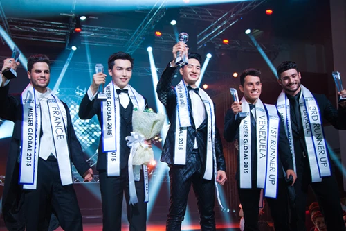 Nguyễn Văn Sơn đoạt ngôi Quán quân Mister Global 2015