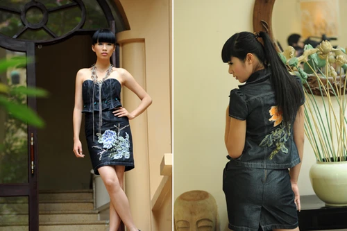 Ngọc Hân, Hà Đăng khoe dáng gợi cảm với Jean