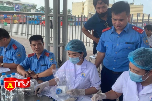 Phát hiện 2 lái xe ô tô tại Bến xe Yên Nghĩa dương tính với chất ma túy