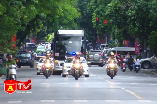 Đảm bảo ATGT trong những ngày diễn ra Đại hội Đảng bộ TP Hà Nội