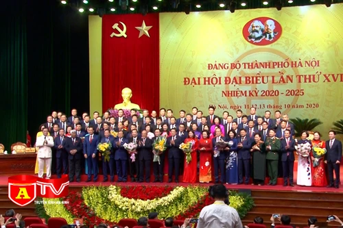 Bế mạc Đại hội Đảng bộ TP Hà Nội lần thứ XVII, nhiệm kỳ 2020 - 2025