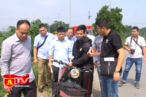 Thực nghiệm điều tra kẻ sát hại nữ sinh trường Ngân hàng tại hiện trường