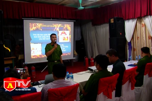 Nâng cao nhận thức và kiến thức phòng ngừa cháy nổ cho nhân dân phường Trung Phụng