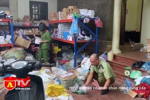 Phát hiện các cơ sở kinh doanh phụ tùng xe máy giả mạo nhãn hiệu Yamaha và Honda